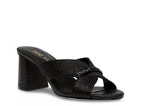 Atlas Sandal Black Raffia view