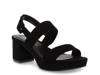 Presley Platform Sandal Black Suede view