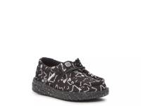 Wally Skeletons Slip-On Sneaker - Kids' Black/White Skeleton Print view