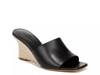 Pia Wedge Sandal - Women's Black view
