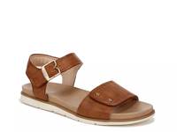 Nicely Sun Wedge Sandal Dark Brown view