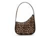 Tay Asymmetrical Shoulder Bag Brown & Black Leopard Print view