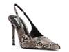Reyes Pump Brown Snake Print view
