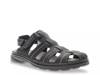 Hunter Fisherman Sandal Black view