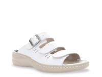 Breezy Walker Slide Sandal White/Onyx view