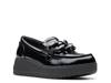 Zylah Wedge Loafer Black Patent view