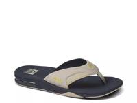 Fanning Bottlecap Flip Flop Navy Multicolor view