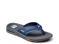 Fanning Bottlecap Flip Flop Navy/Grey view