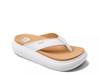 Cushion Bondi Platform Sandal White view