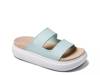 Sierra 2 Bar Platform Sandal Blue view