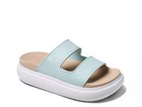 Sierra 2 Bar Platform Sandal Blue view