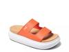 Sierra 2 Bar Platform Sandal Orange view