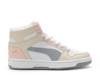 Rebound Layup High-Top Sneaker - Women's White/Multicolor view