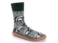 Game Day Unisex Slipper Socks Michigan State view