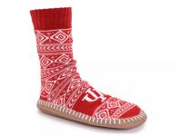 Game Day Unisex Slipper Socks Indiana view