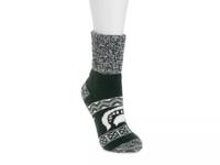 Game Day Unisex Heat Retainer Short Crew Socks Michigan State view