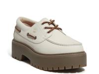 Stone Street Boat Shoe - Women's Ivory view