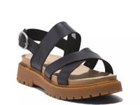 Clairemont Way Cross-Strap Sandal - Women's Black Leather view