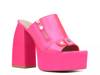 Icelynn Platform Sandal Neon Pink view