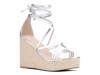 Gracelynn Espadrille Wedge Sandal Silver view
