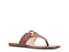 Saralyn Sandal Brown Croc Print view