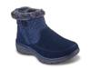 Martha Stewart Skechers Relaxed Fit Easy Going Darling Puffer Bootie Navy view
