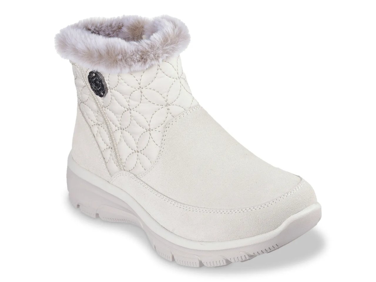 Martha Stewart Skechers Relaxed Fit Easy Going Darling Puffer Bootie