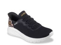 Hands Free Slip-Ins BOB Squad Chaos Seize The Hour Slip-On Sneaker - Women's Black Cheetah Print view