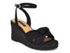 Dotime Wedge Sandal Black view