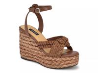 Eaden Wedge Sandal Dark Brown view