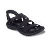 Hands Free Slip-Ins: Reggae Sandal Black view