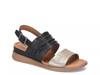 McKennan Wedge Sandal Black/Gold view
