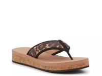 Vonvie Sandal Brown & Black Leopard Print view