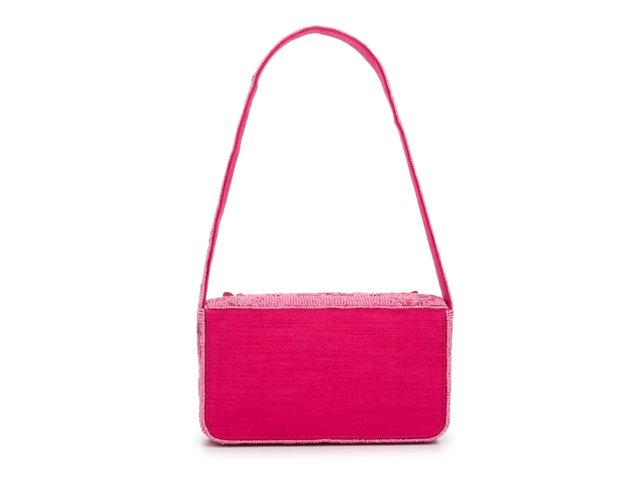 Floral Beaded Shoulder Bag