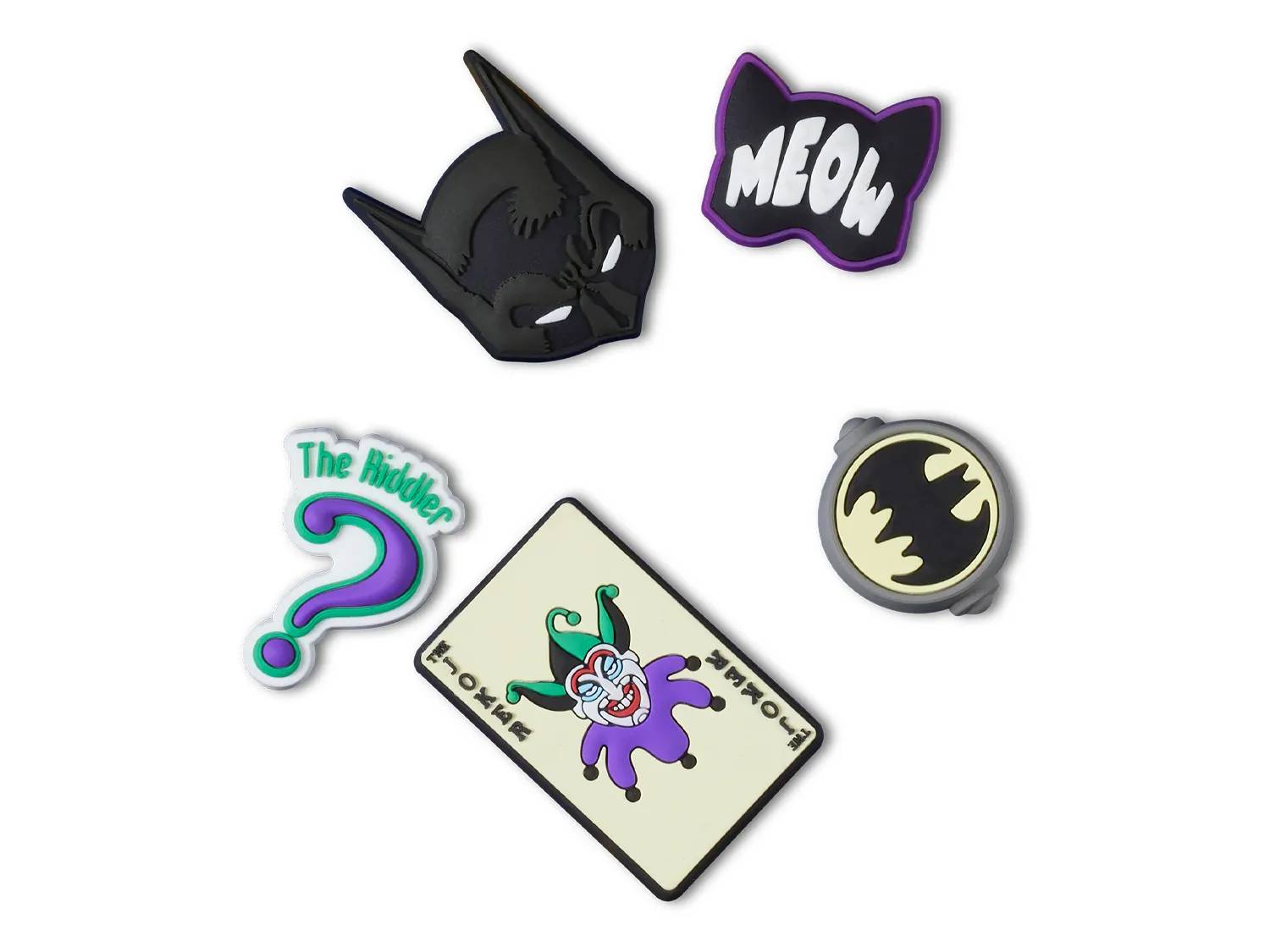 Batman Jibbitz Set - 5 Pack