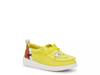 Wally Funk Spongebob Slip-On Sneaker - Kids' Yellow/Brown view