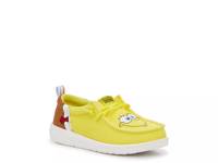 Wally Funk Spongebob Slip-On Sneaker - Kids' Yellow/Brown view