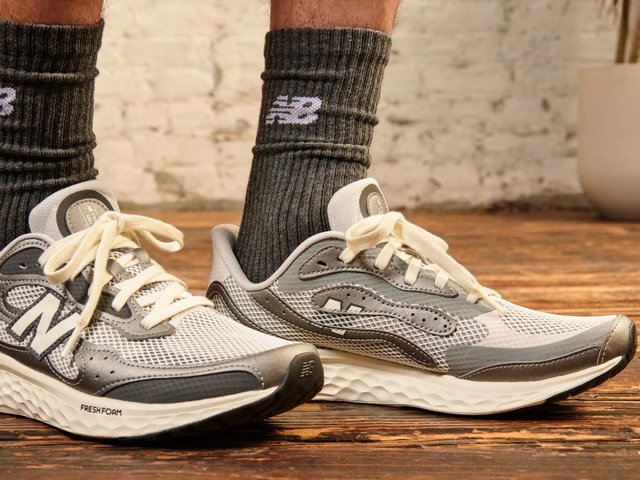 Size 12 - New Balance Fresh Foam Arishi v4 Tiralux Mens Running Shoes Gray New Balance Fresh Foam Arishi TiraLux v4 Running Shoe  main image 3