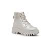 Kamilla Combat Boot - Kids' Silver Metallic view