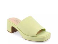 Bessa Platform Sandal Green view