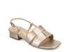 Tabatha Sandal Champagne view