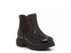 Lil Hailey Combat Boot - Kids' Black view