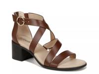 Heritage Sandal Dark Chocolate Brown view