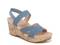 Danita Wedge Sandal Blue view