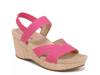 Danita Wedge Sandal Pink view