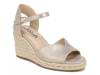 Tess Espadrille Wedge Sandal Platino view