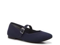 Sophi Mary Jane Flat Navy view