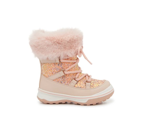 Scarpine Invernali Bambina – Stile Abito Con Pelliccia – Per Natale, Matrimonio, Comunione - Foto 5