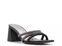 Crown Sandal Black view