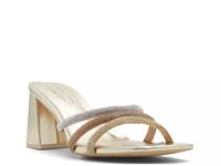 Crown Sandal Gold Metallic view